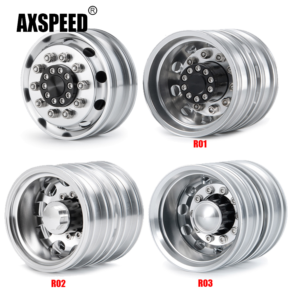 Hobby Rc Van - AXSPEED Alu Alloy Front/Rear Beadlock Wheel