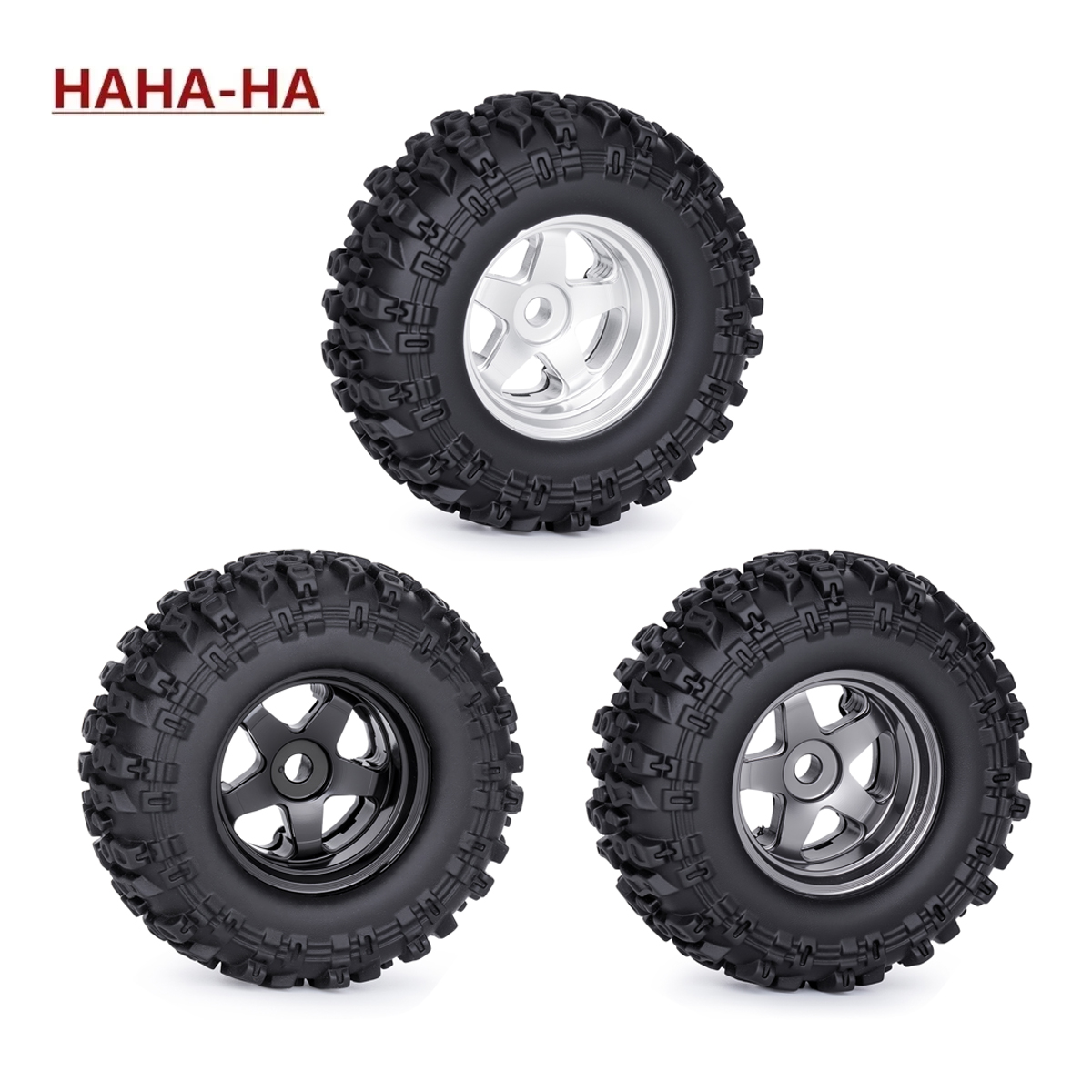 Wheel Rim Rc - 0.7'' Aluminum 5-Spokes Beadlock Wheel Rims