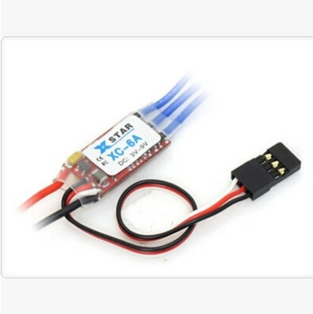 Rc Hobby Motors - FATJAY XC-6A Brushless ESC 6A 1-2S