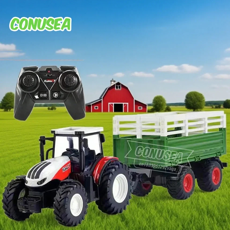Hobby Rc Van - Remote Control Tractor RC Farm Truck