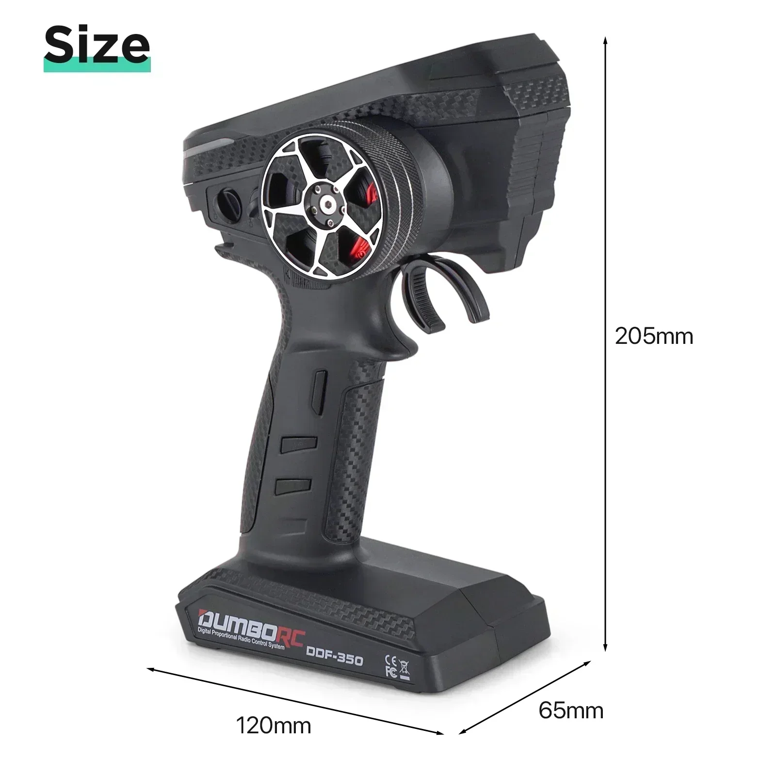 DUMBORC DDF-350 10CH RC Remote - Rc Hobby Shops ulasan dan harga