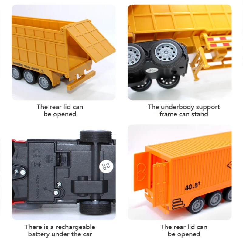 1/48 RC Container Truck Toy Ki - Hobby Rc Van ulasan dan harga