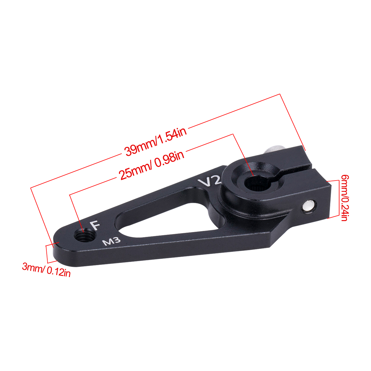 7075 Aluminum 25T Servo Horn M - Rc Hobby Shops ulasan dan harga