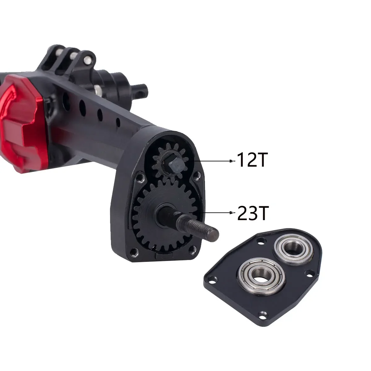 CNC Aluminum SCX10 III Front R - Hobby Zone Rc ulasan dan harga