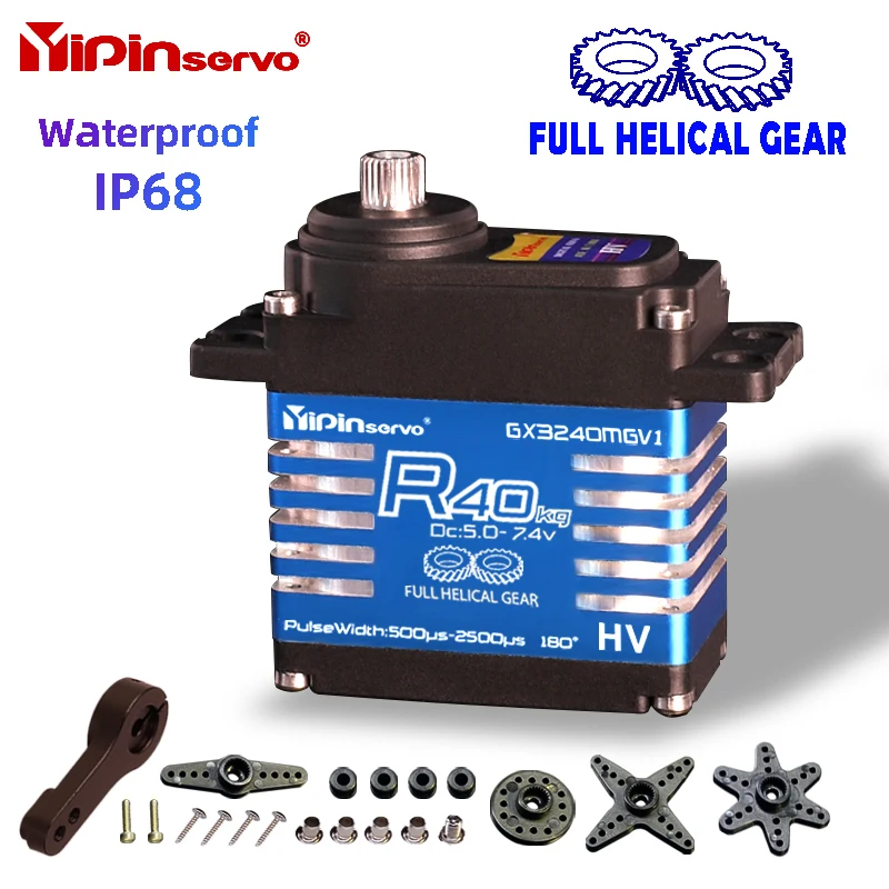 Waterproof IP68 RC Servo 40kg  - Rc Hobby Shops ulasan dan harga