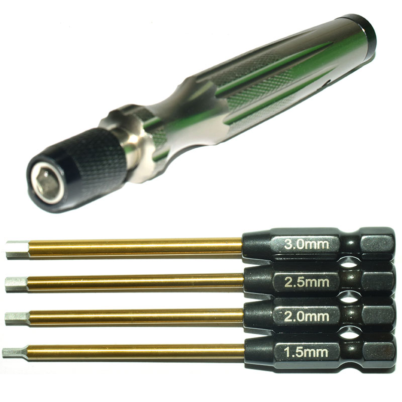 1/4Hex Screwdriver Set RC Repa - Rc Plane Hobby Zone ulasan dan harga