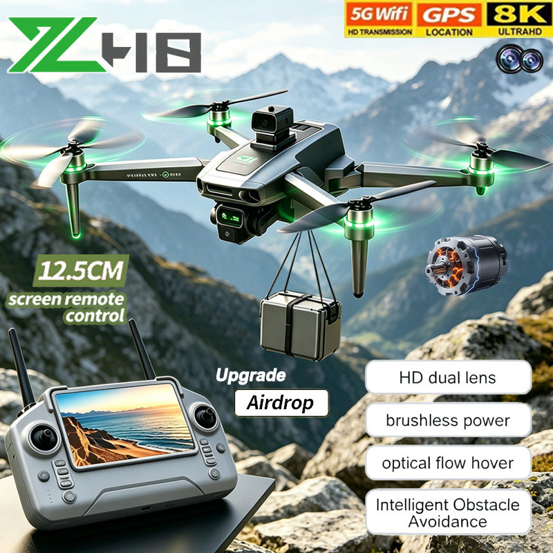 Minis Drone ZH8 Drones 8K Prof - Rc Plane Hobby Zone ulasan dan harga