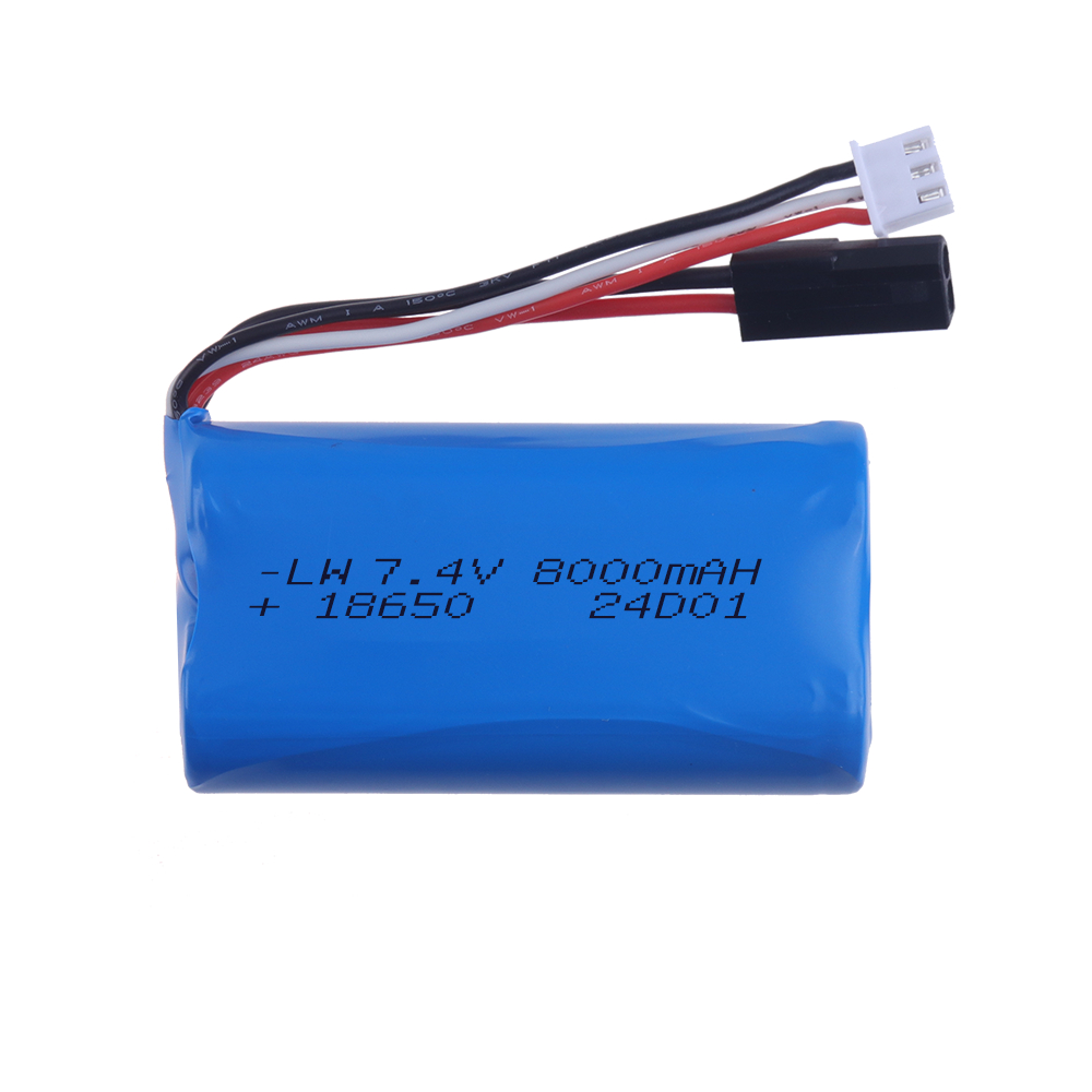 (5500 Plug) 18650 7.4V 8000Mah - Hobby Zone Rc ulasan dan harga