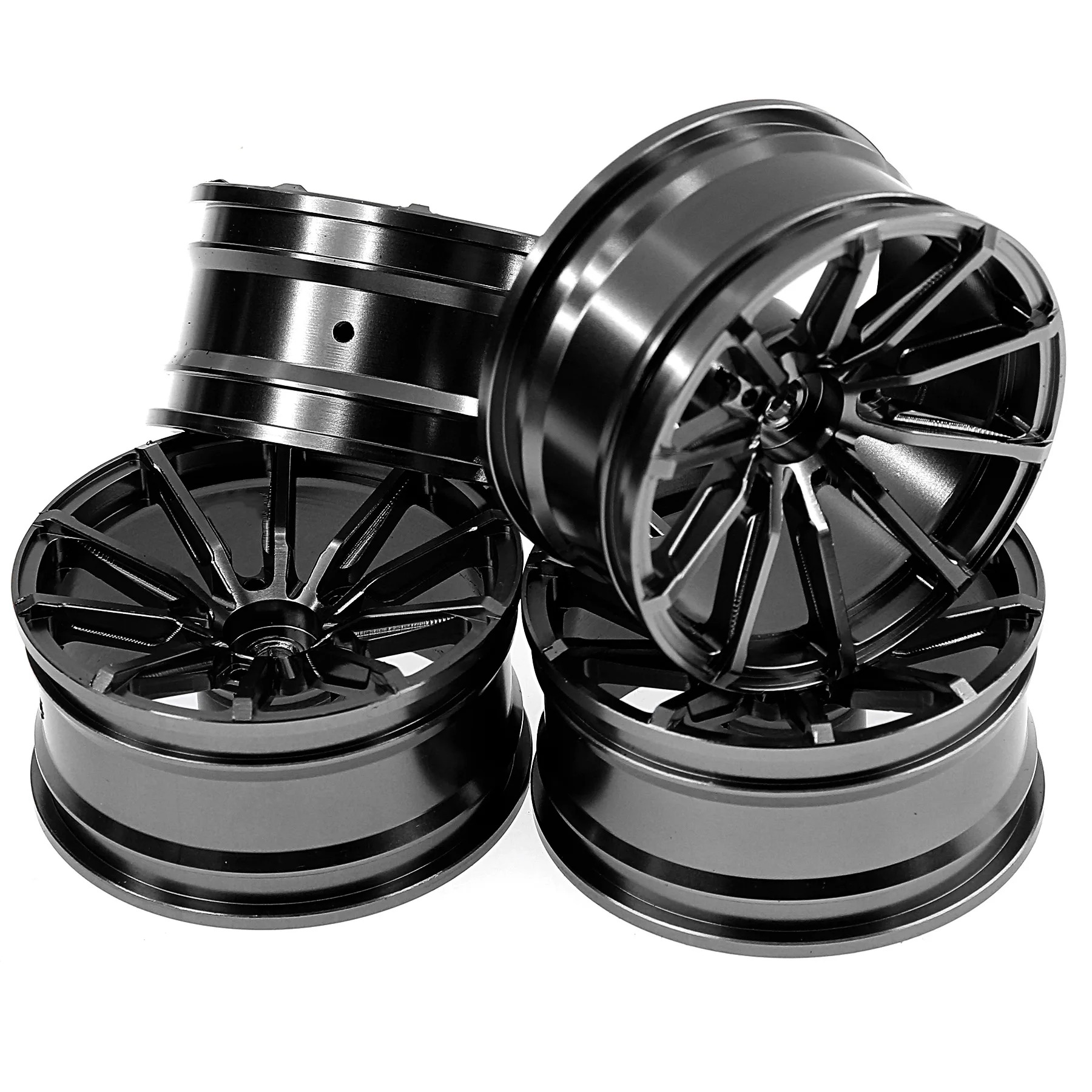 4PCS CNC Aluminum Alloy Wheel  - Wheel Rim Rc ulasan dan harga