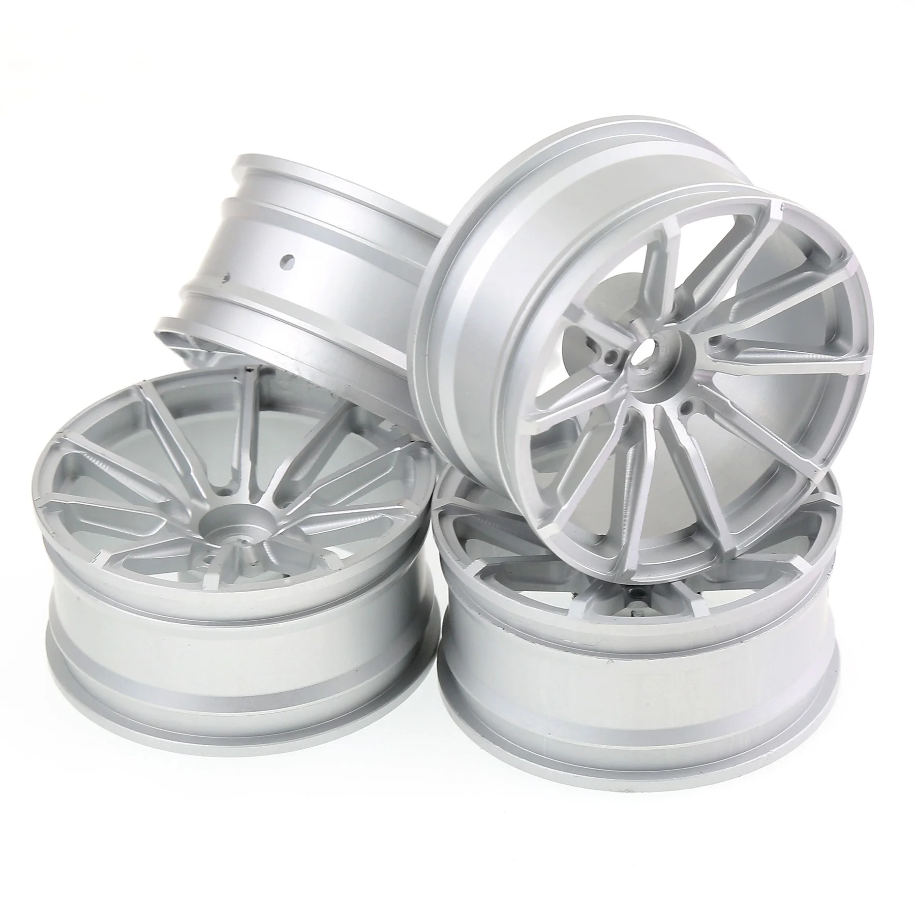 4PCS CNC Aluminum Alloy Wheel  - Wheel Rim Rc ulasan dan harga