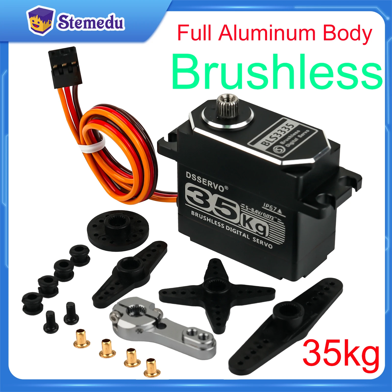35KG BLS3335 Digital Servo Mot - Rc Hobby Motors ulasan dan harga