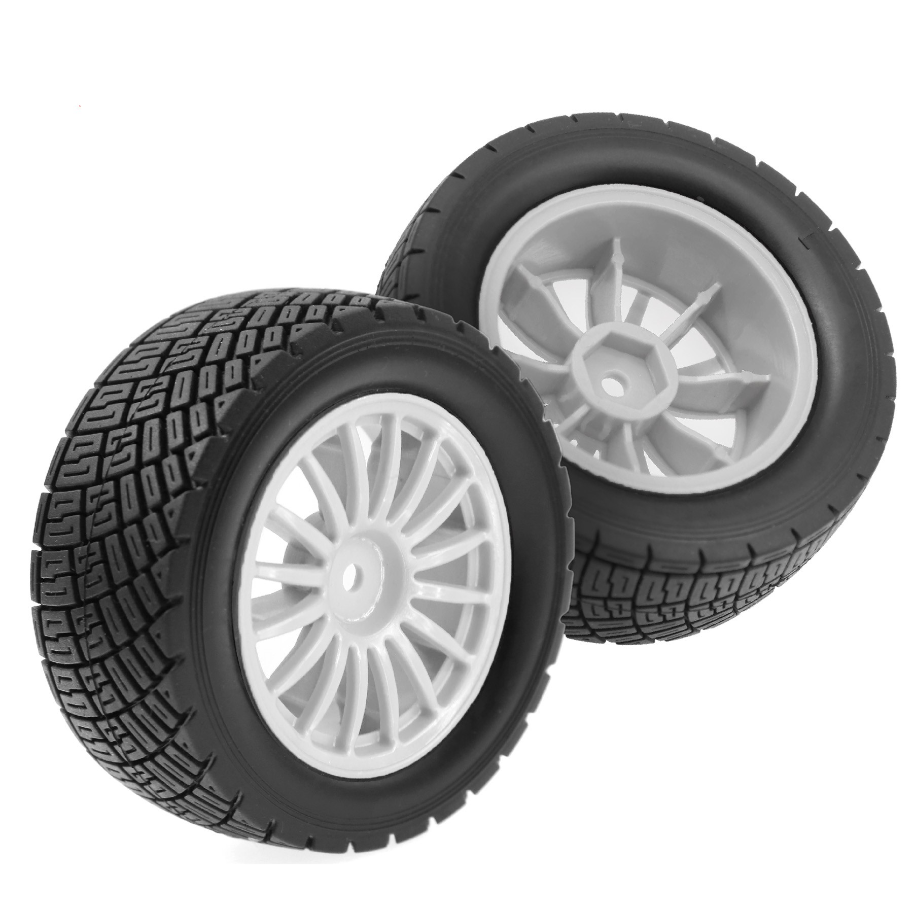 78mm 1/10 RC Rally Rubber Tire - Wheel Rim Rc ulasan dan harga