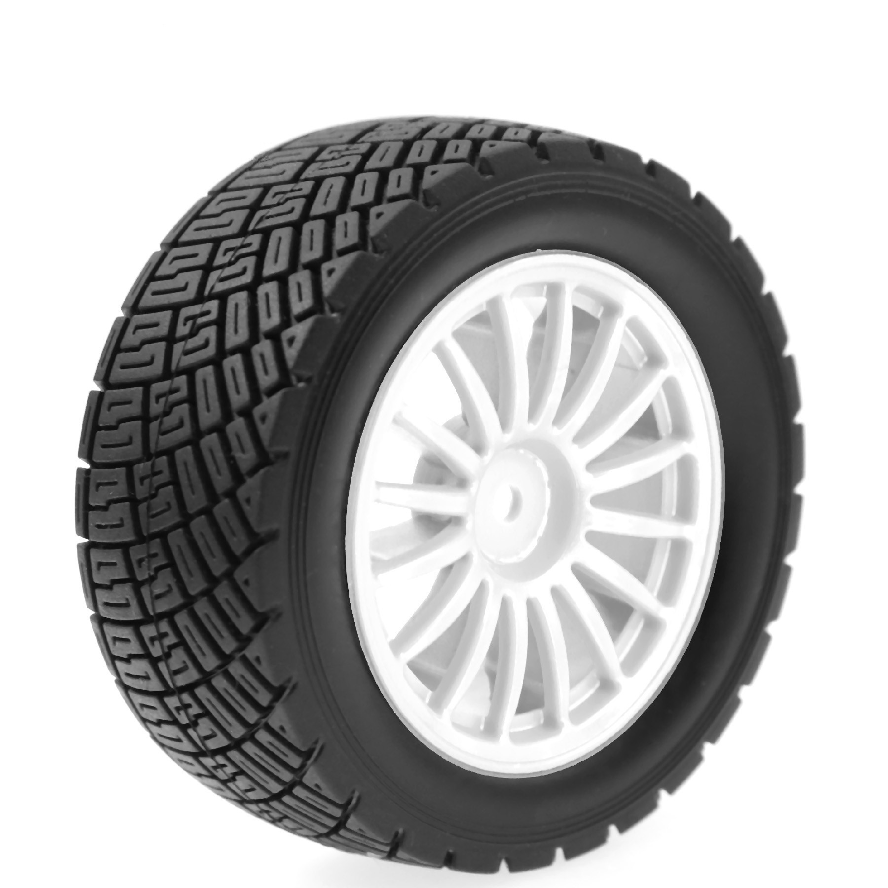 78mm 1/10 RC Rally Rubber Tire - Wheel Rim Rc ulasan dan harga