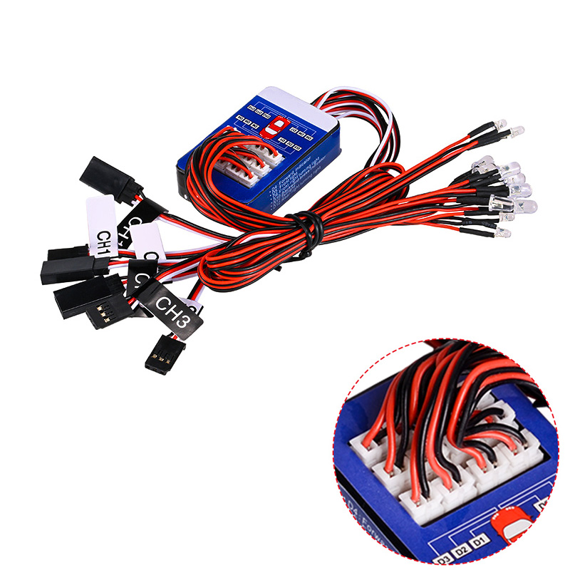 Rc 12 LED Lighting System Kit  - Rc Hobby Workbench ulasan dan harga