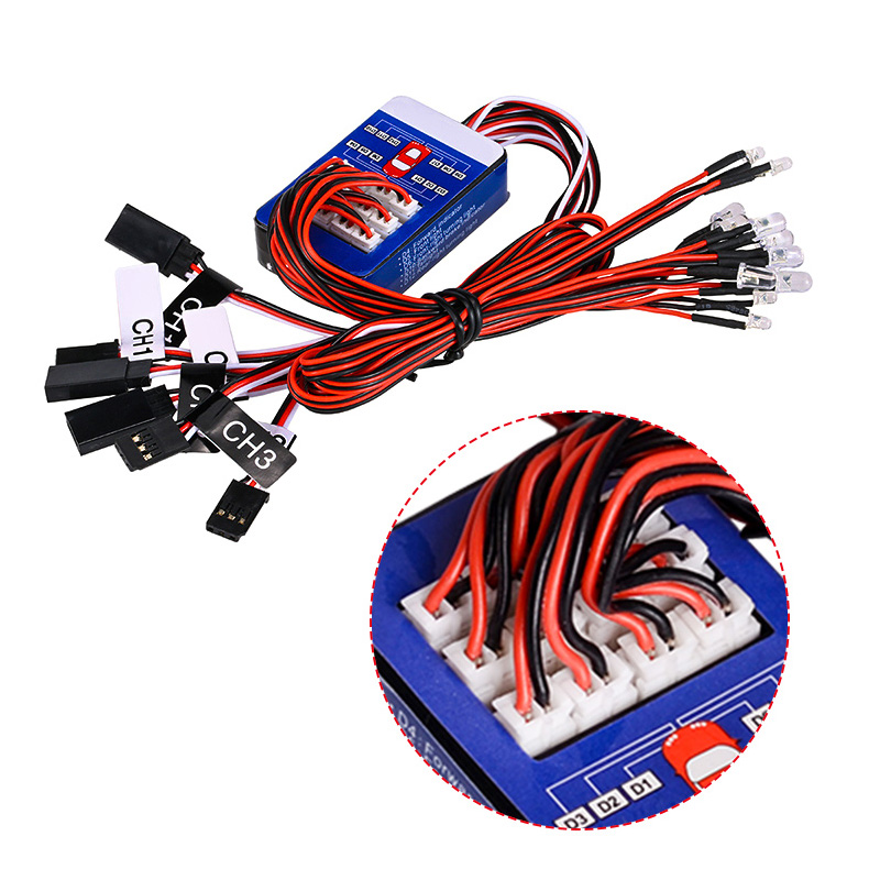 Rc 12 LED Lighting System Kit  - Rc Hobby Workbench ulasan dan harga
