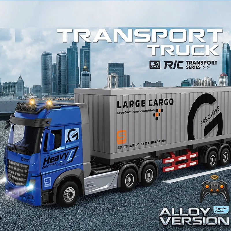 RC Car Big RC Container Truck  - Hobby Rc Van ulasan dan harga