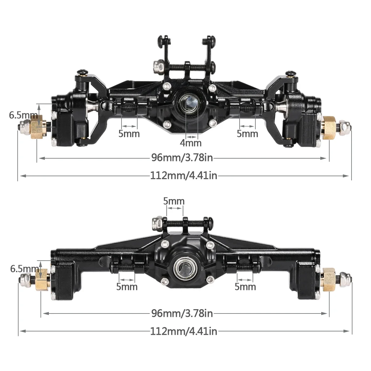 TRX4M Aluminum Front Rear Port - Hobby Zone Rc ulasan dan harga