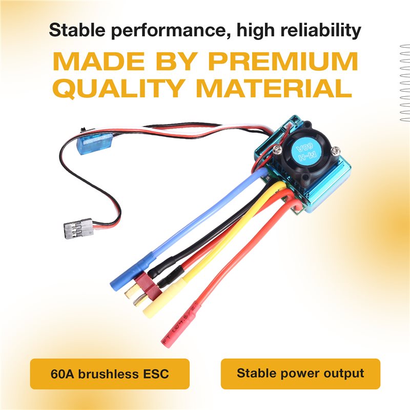 MACH-60A Brushless ESC Speed C - Rc Hobby Motors ulasan dan harga