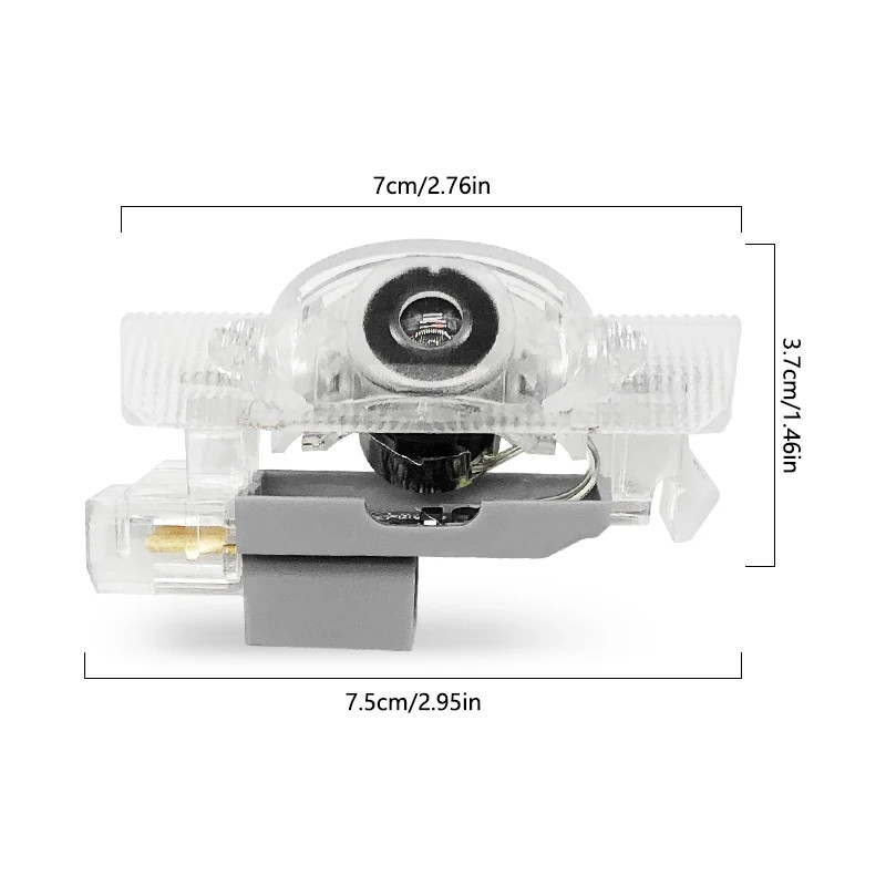 2Pcs LED Projector Lamp Car Do - Rc Hobby Workbench ulasan dan harga