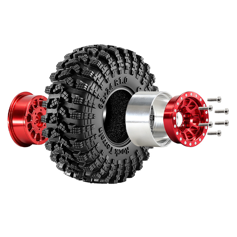 4Pcs 1.0'' Metal Beadlock Whee - Wheel Rim Rc ulasan dan harga