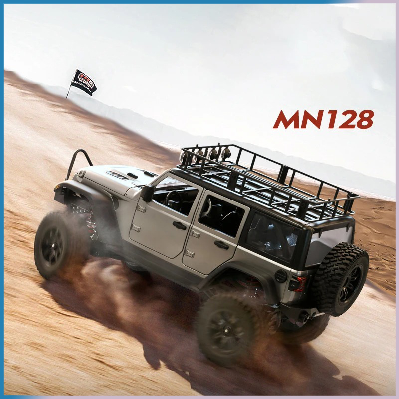 RC Crawler 4x4 Car MN128  2.4G - Rc Hobby Workbench ulasan dan harga