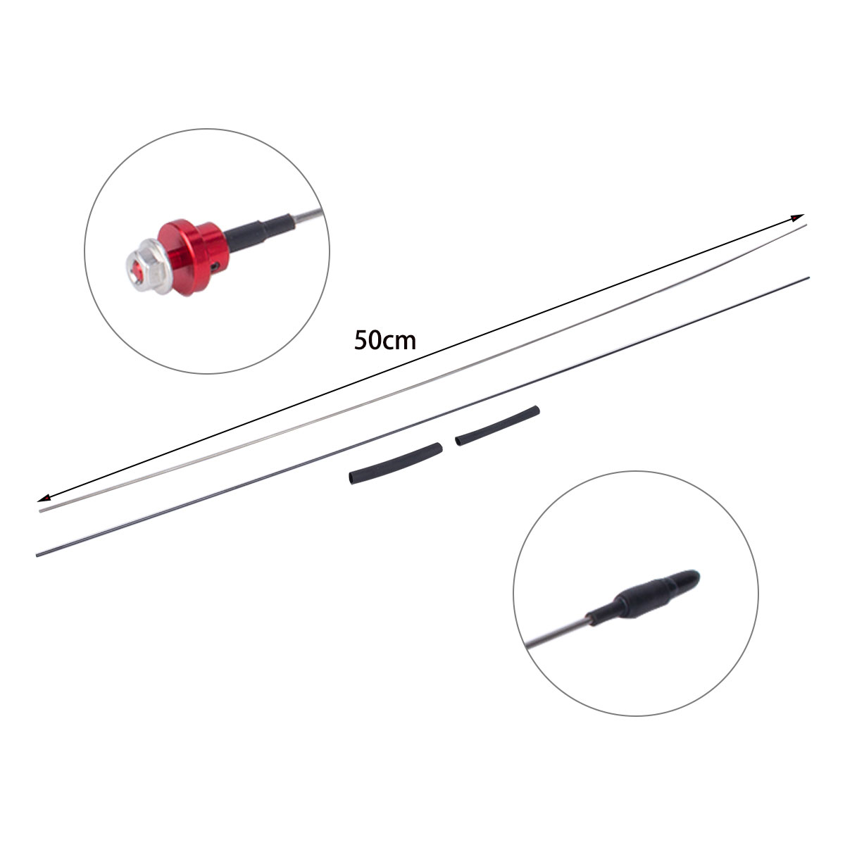 50cm Metal Adjustable Simulati - Hobby Zone Rc ulasan dan harga