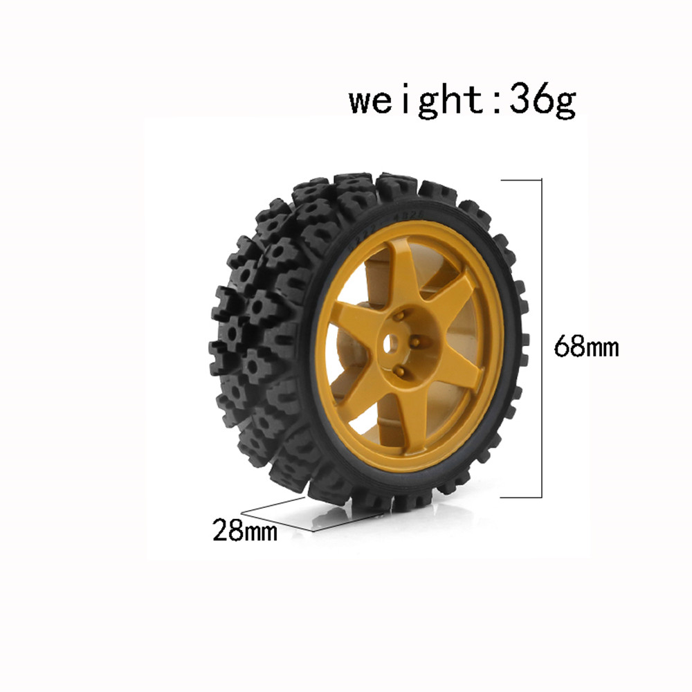 1/10 RC Rally On Road Tires an - Wheel Rim Rc ulasan dan harga
