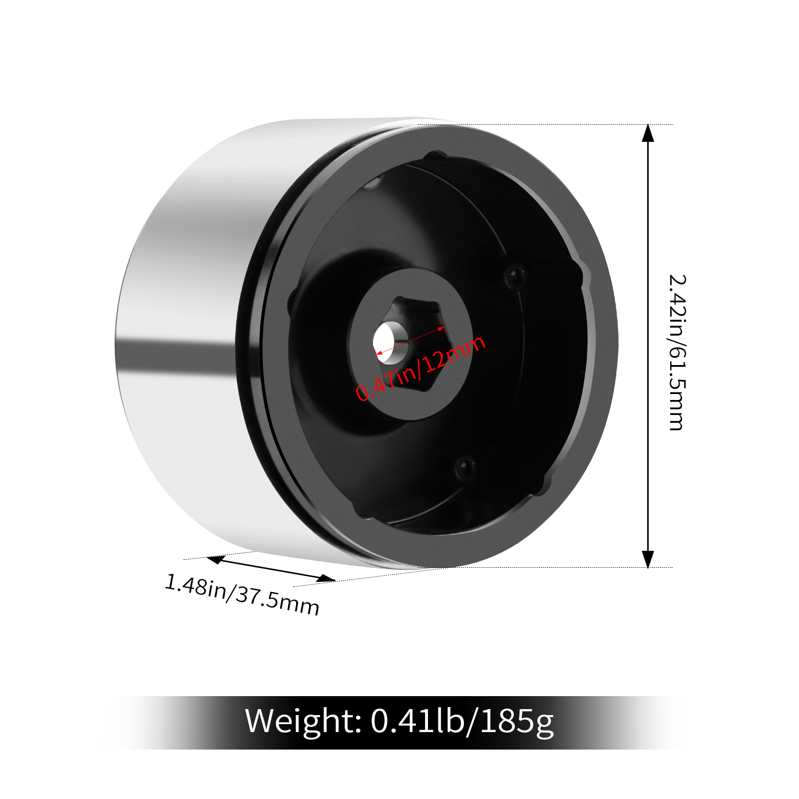 DashRC 2.2'' Beadlock Wheel Ri - Wheel Rim Rc ulasan dan harga