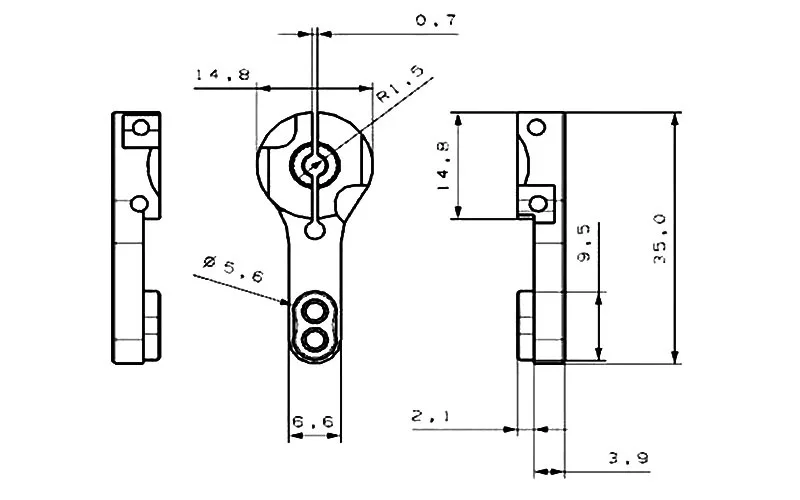 NEEBRC 25T RC Servo Horn Alumi - Rc Hobby Shops ulasan dan harga